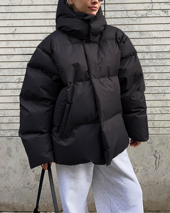 Drune | Schönheit Kapuze Lockere Baumwolljacke