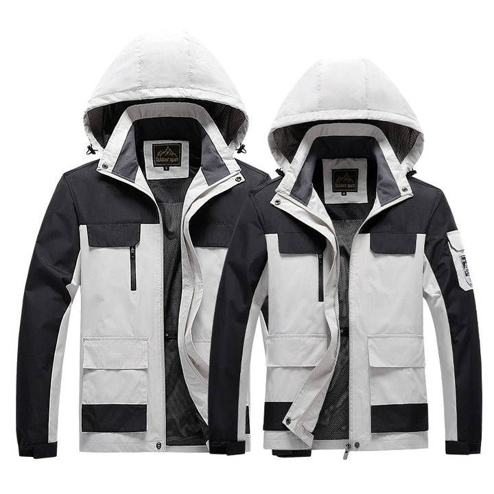 Herren robuster Outdoor-Fieldparka Drune