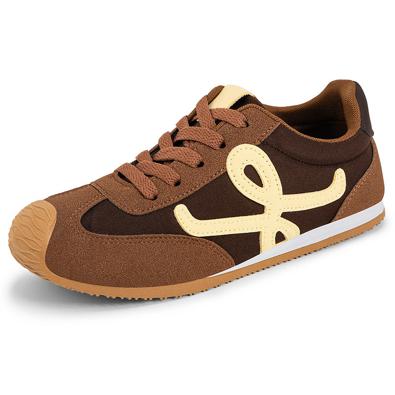 Damen Sportliche Sneakers mit weichem Obermaterial und bequemer Sohle Drune