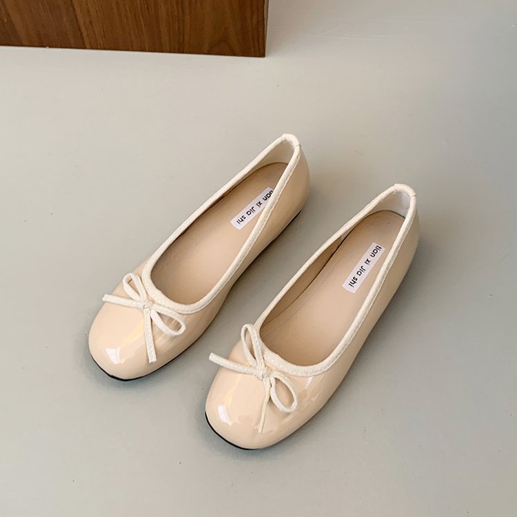 Damen Ballerinas mit dekorativer Schleifenapplikation und komfortablem Fußbett Drune