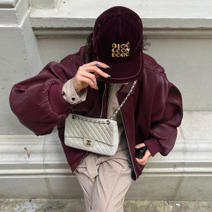 Damen Plissierte Jacke im Trendigen Oversized-Style Drune