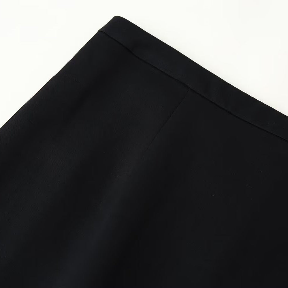 Damen Midirock mit Spitzenbesatz und zartem Unterrock Drune