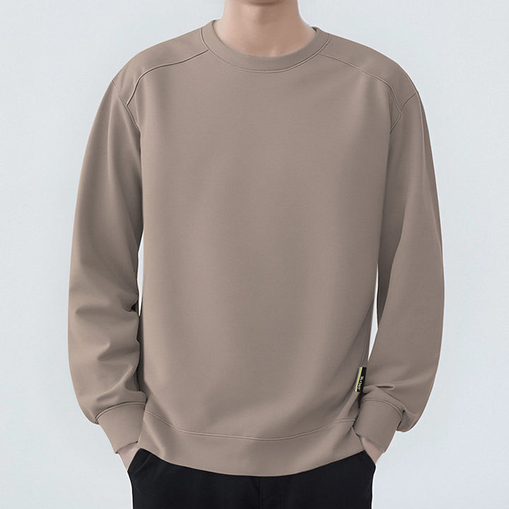 Herren Lässiges Oversize-Sweatshirt mit Raglanärmeln und angerauter Innenlage Drune