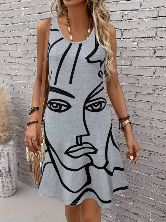 Drune | Stylisches Sommer Boho Halter Kleid