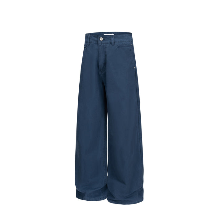 Damen Hochtaillierte Culotte‑Hose mit weitem Bein und minimalistischer Bundlösung Drune
