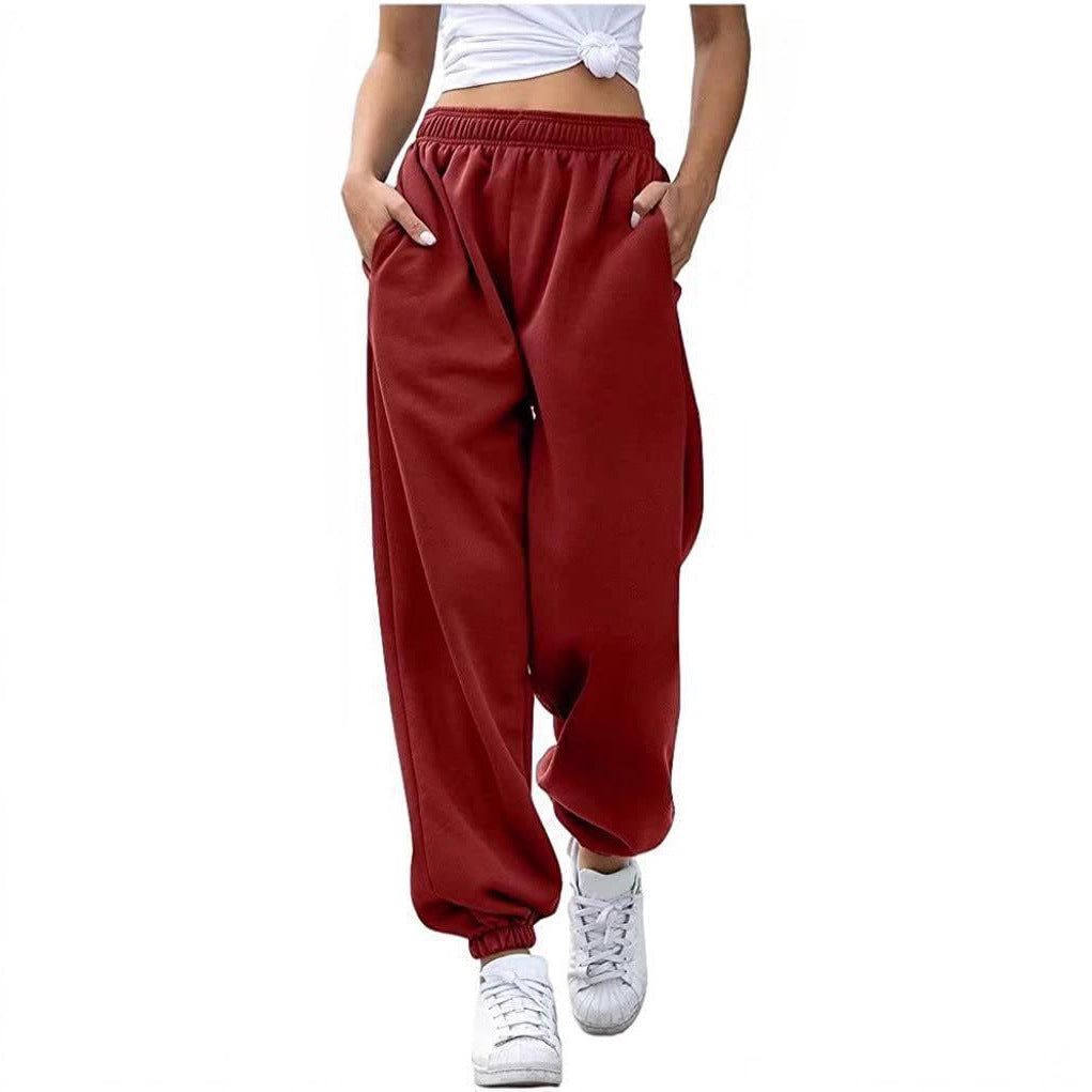 Damen nan gemütliches Lounge-Jogginganzug-Set mit Oversize-Hoodie und elastischer High-Waist Jogginghose Drune