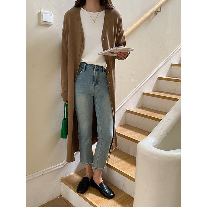 Damen lässiges Longsleeve Oberteil Drune