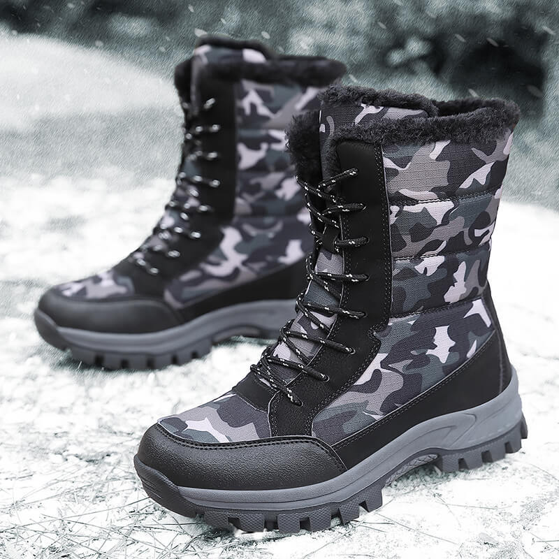 Damen Winterboots mit robustem Profil und isolierendem Futter Drune