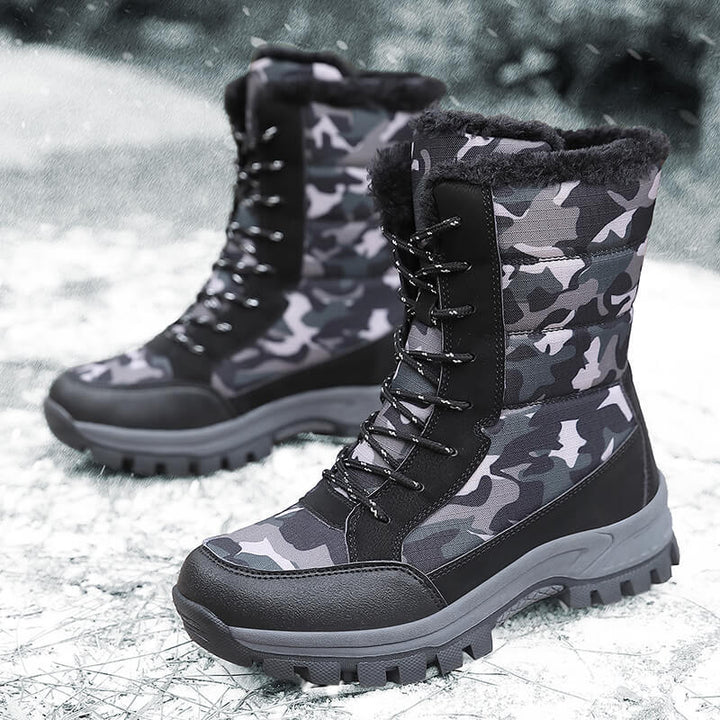 Damen Winterboots mit robustem Profil und isolierendem Futter Drune