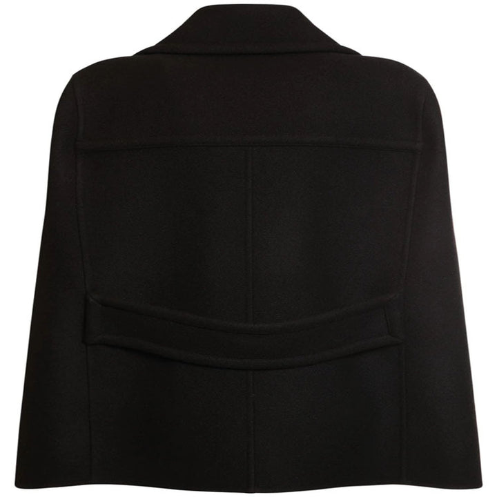 Damen Kurzer Cape‑Blazer im minimalistischen Tailoring mit kastiger Silhouette Drune