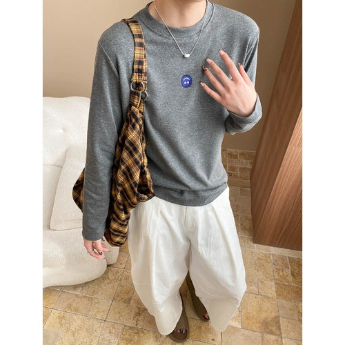 Damen Langarmshirt mit minimalistischer Grafik Drune