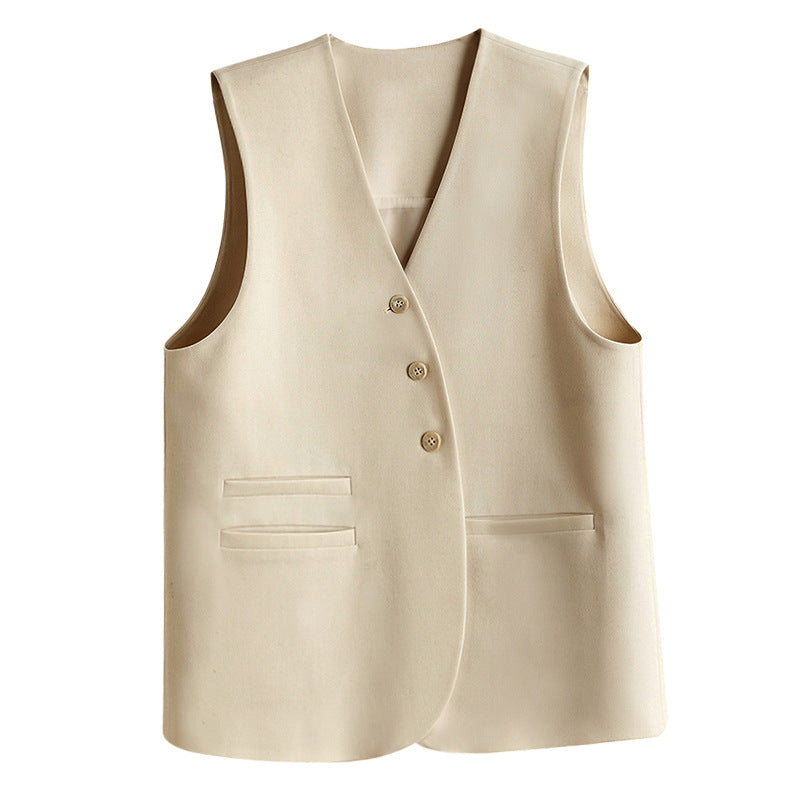 Damen Elegante Blazer-Weste Drune