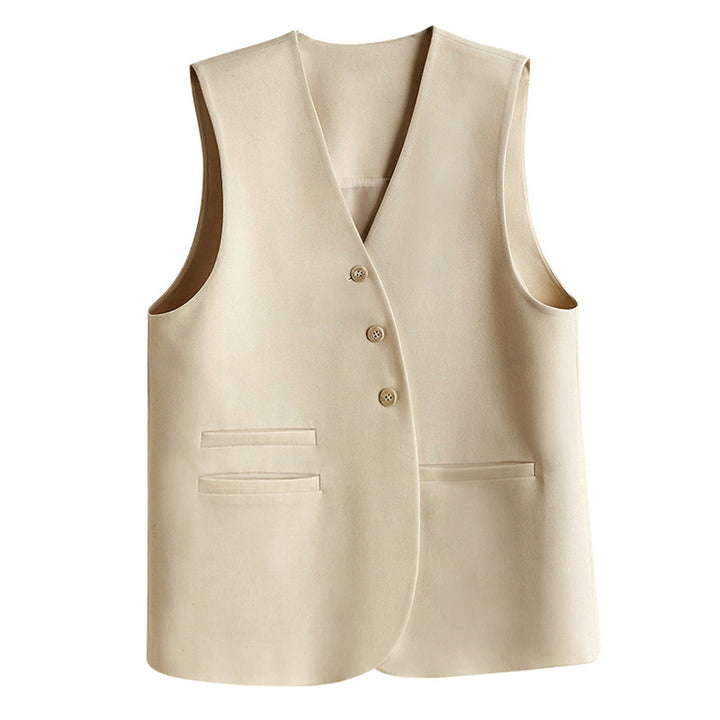 Damen Elegante Blazer-Weste Drune