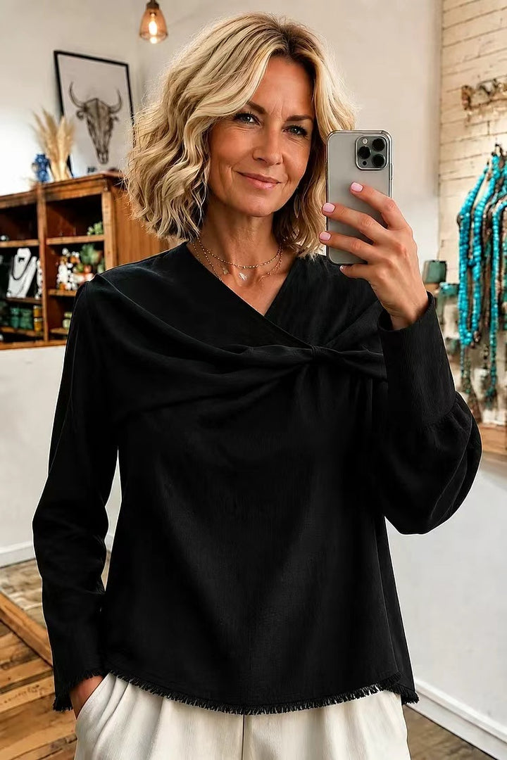 Damen Elegante und bequeme Bluse Drune