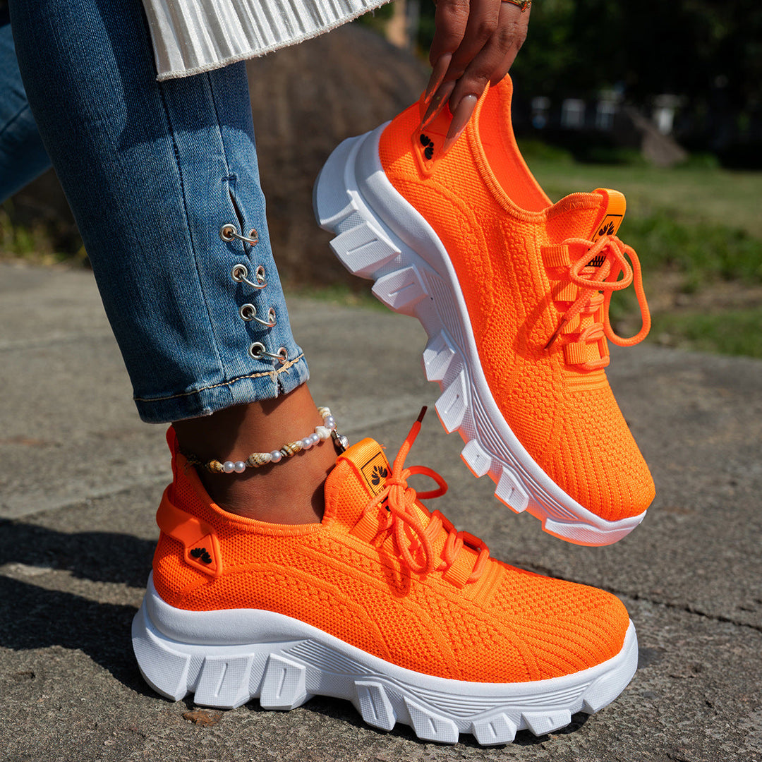Damen Hochwertige Freizeitschuhe mit dämpfender Sohle Drune