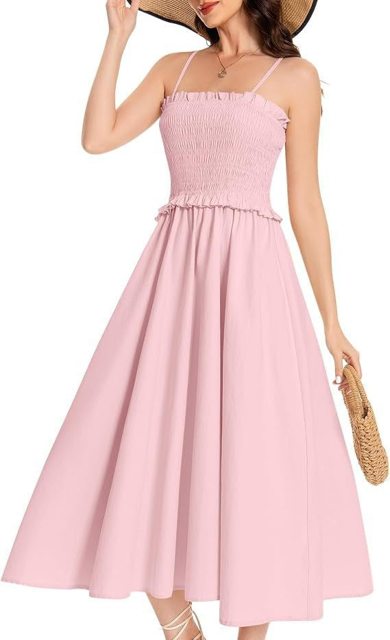 Damen Maxikleid mit geschnürtem Oberteil und fließendem Rock Drune