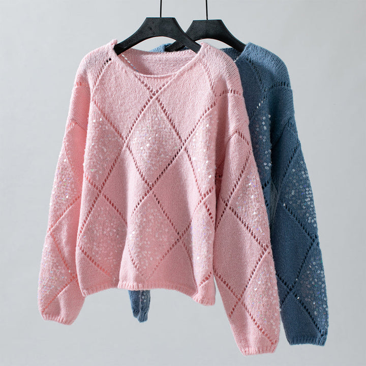 Drune | Luftiger Hohlstrickpullover Für Übergangszeit