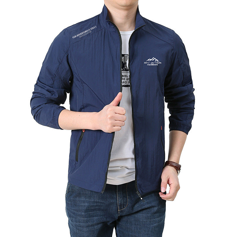 Herren Leichte Funktionsjacke mit hohem Kragen Drune 1787797283