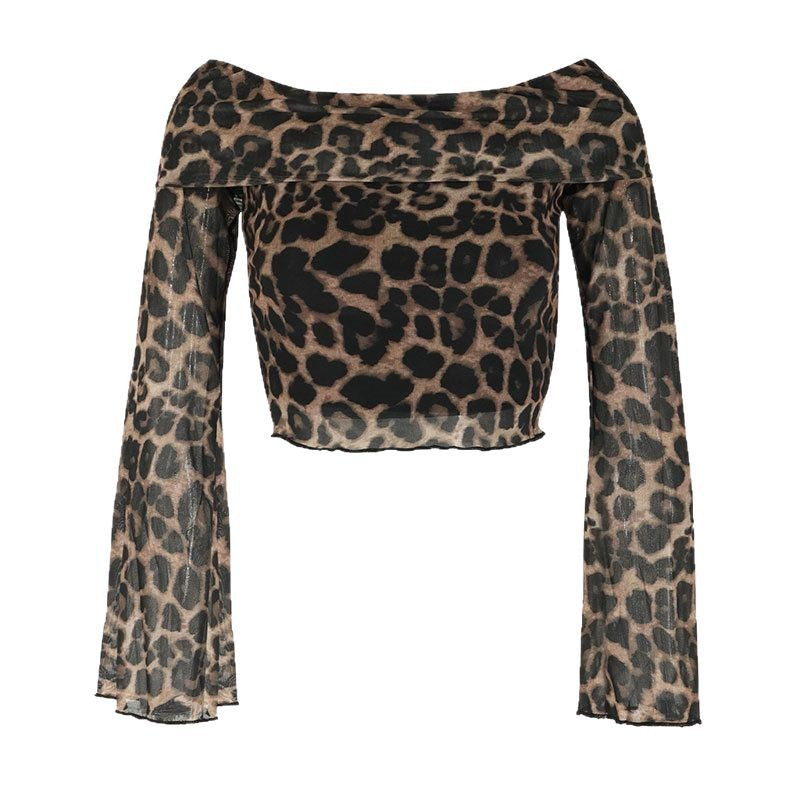 Damen Off-Shoulder Bluse mit weit ausgestellten Ärmeln Drune