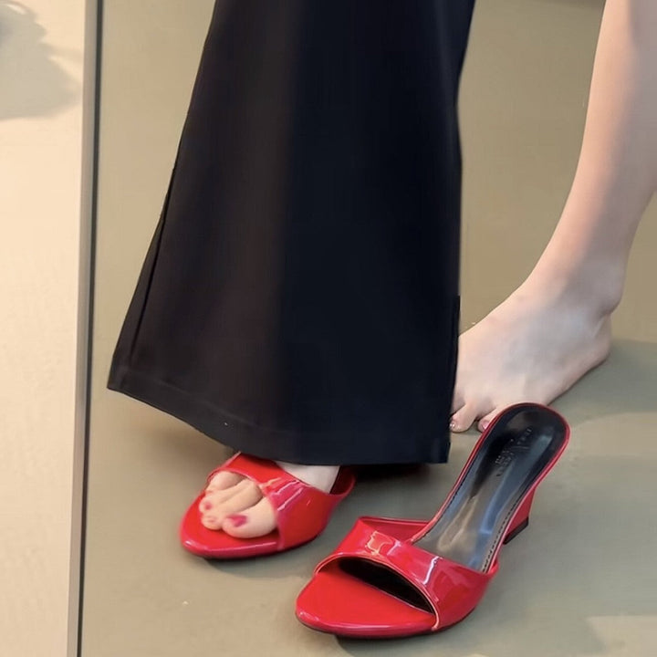 Damen Wedge-Sandalen mit elegantem Riemchen-Design Drune