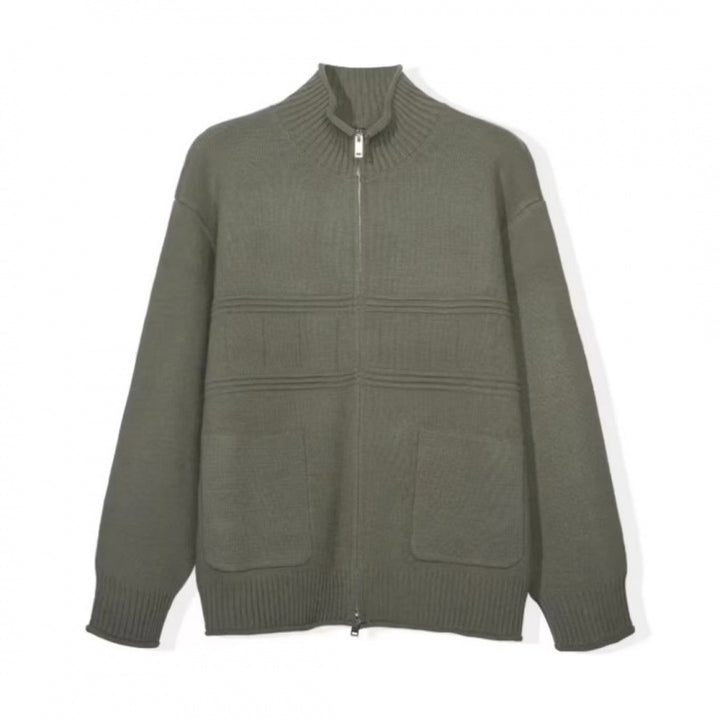 Damen Strickjacke mit hochwertigem Reißverschluss und praktischen Taschen Drune