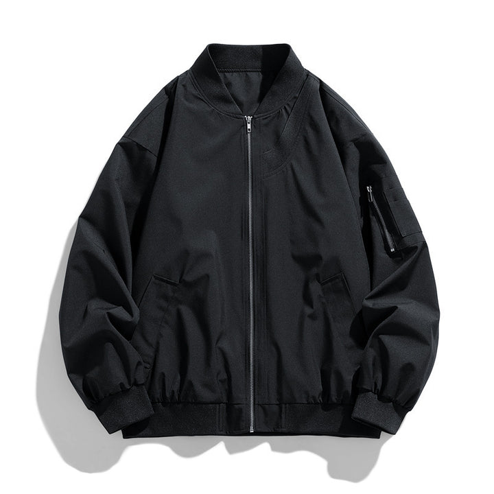 Herren Sportliche Bomberjacke mit elastischen Bündchen Drune