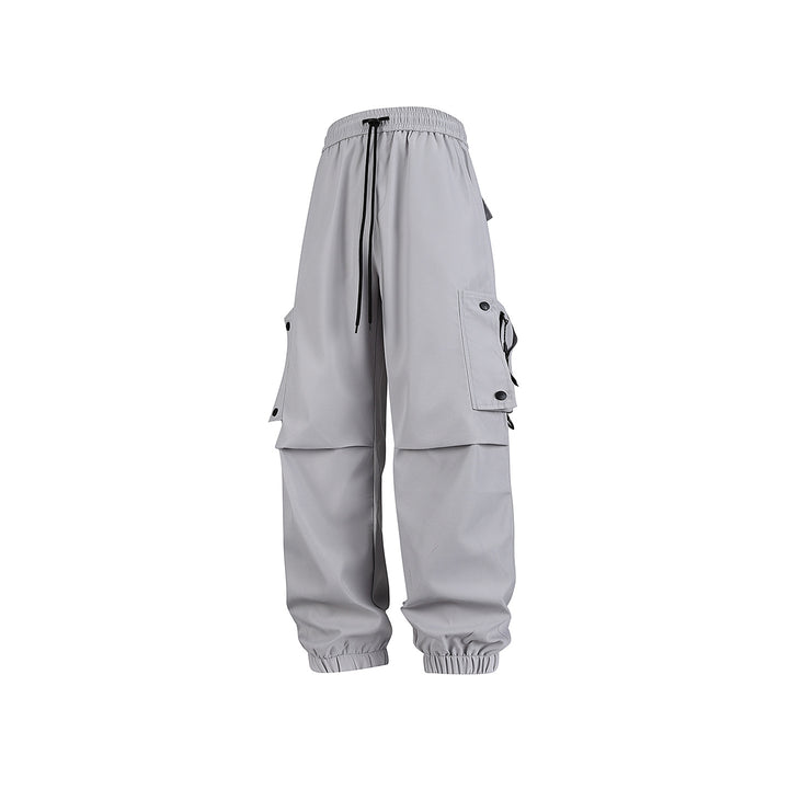 Herren Weite Technical‑Cargo‑Jogger mit elastischem Tunnelzugbund, Multifunktions‑Cargotaschen und verstellbaren Beinabschlüssen Drune