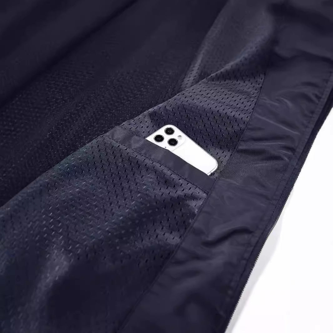 Herren Angler- und Reiseweste mit perforiertem Innenfutter, verdeckten Reißverschlusstaschen und verstellbarem Saum Drune