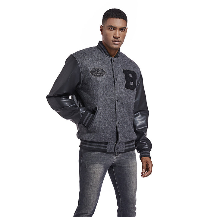 Herren Modische Collegejacke Drune