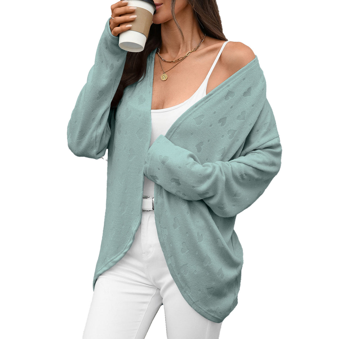 Damen Oversized Pulloverjacke Drune