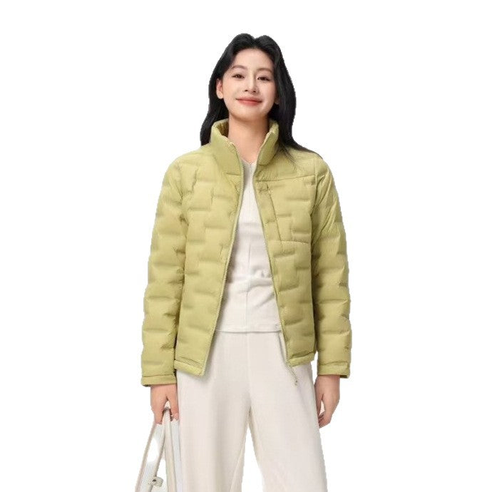 Damen Steppjacke mit hohem Kragen und Thermo-Isolierung Drune