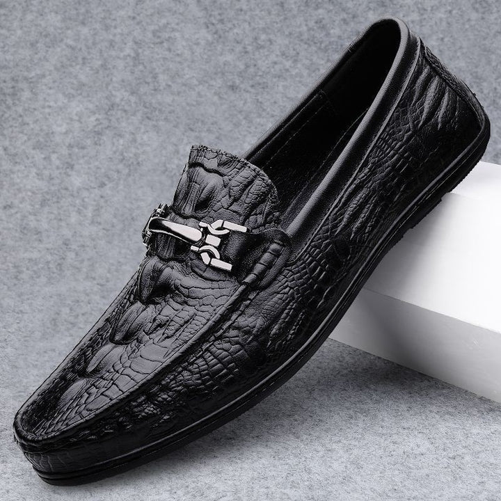 Herren Elegante Mokassins aus Leder Drune