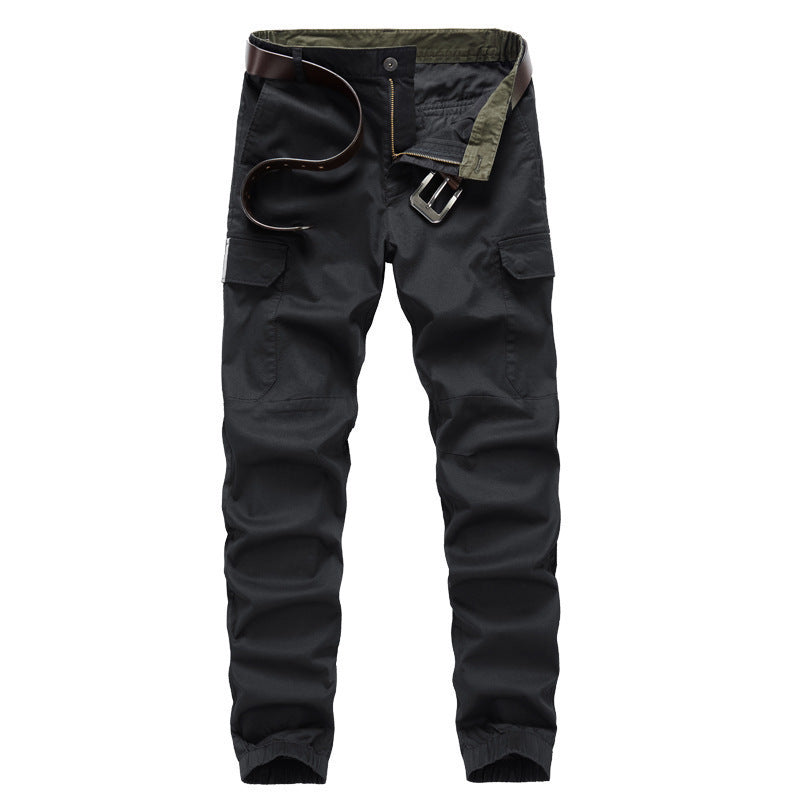 Herren Funktionale Cargo-Hose mit elastischem Bündchen Drune