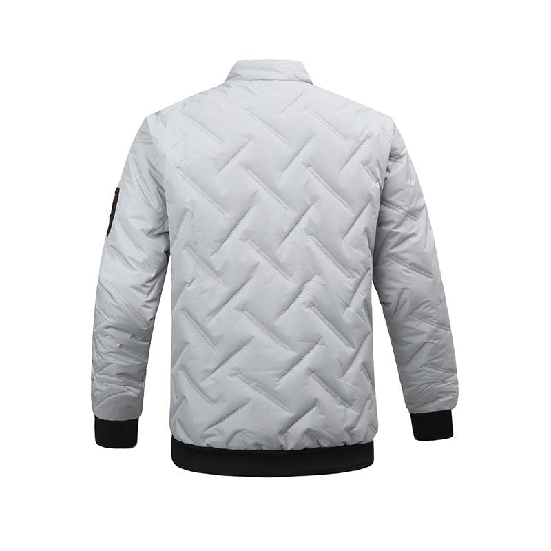 Herren Leichte Steppjacke mit hohem Kragen und praktischem Reißverschluss Drune