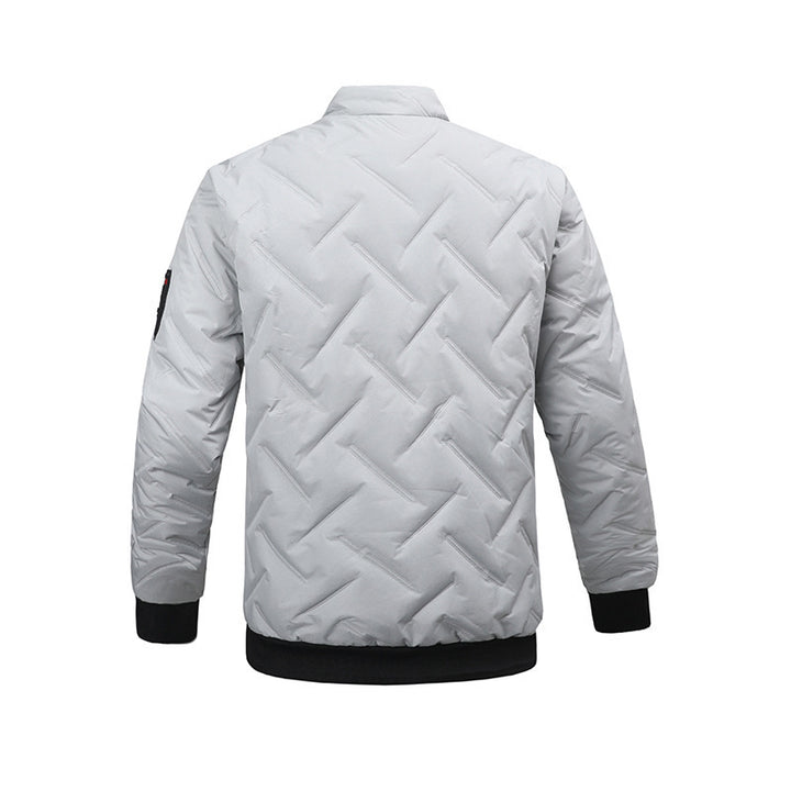 Herren Leichte Steppjacke mit hohem Kragen und praktischem Reißverschluss Drune