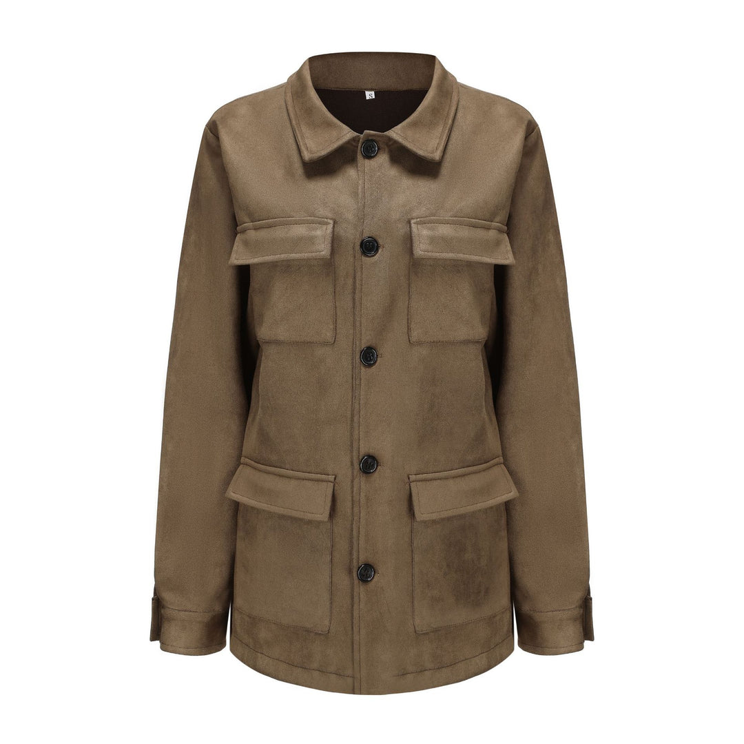 Damen Utility-Jacke im lässigen Schnitt mit praktischen Taschen Drune