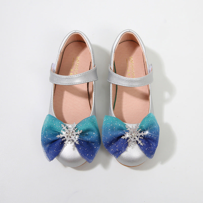 Mädchen Ballerinas mit glitzerndem Schleifen-Design Drune