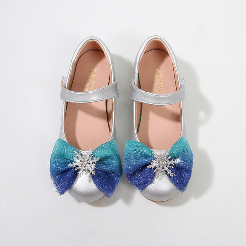 Mädchen Ballerinas mit glitzerndem Schleifen-Design Drune