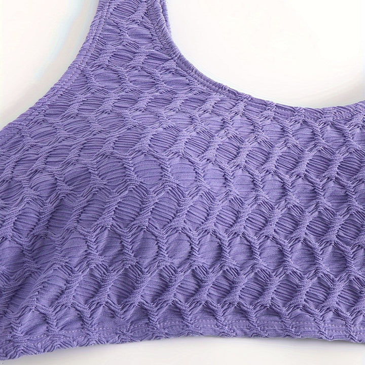 Damen Sportliches Bikini-Set mit elastischen Trägern Drune