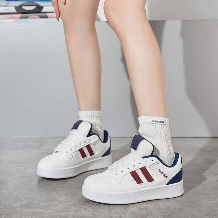 Damen Freizeitsneaker mit sportlicher Silhouette und atmungsaktiver Oberflächenstruktur Drune