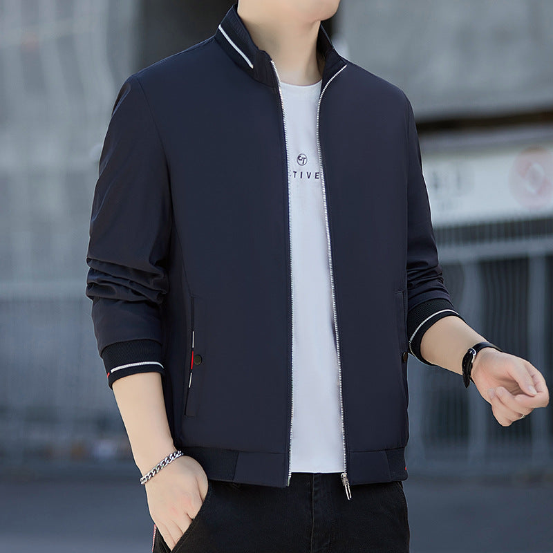 Herren Modische Leichte Bomberjacke Drune