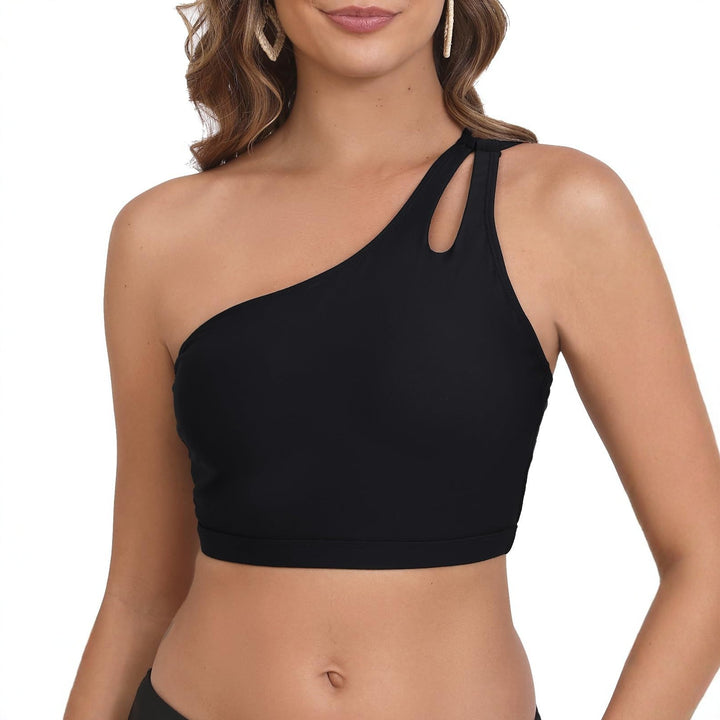 Damen Crop-Top mit asymmetrischem Design Drune