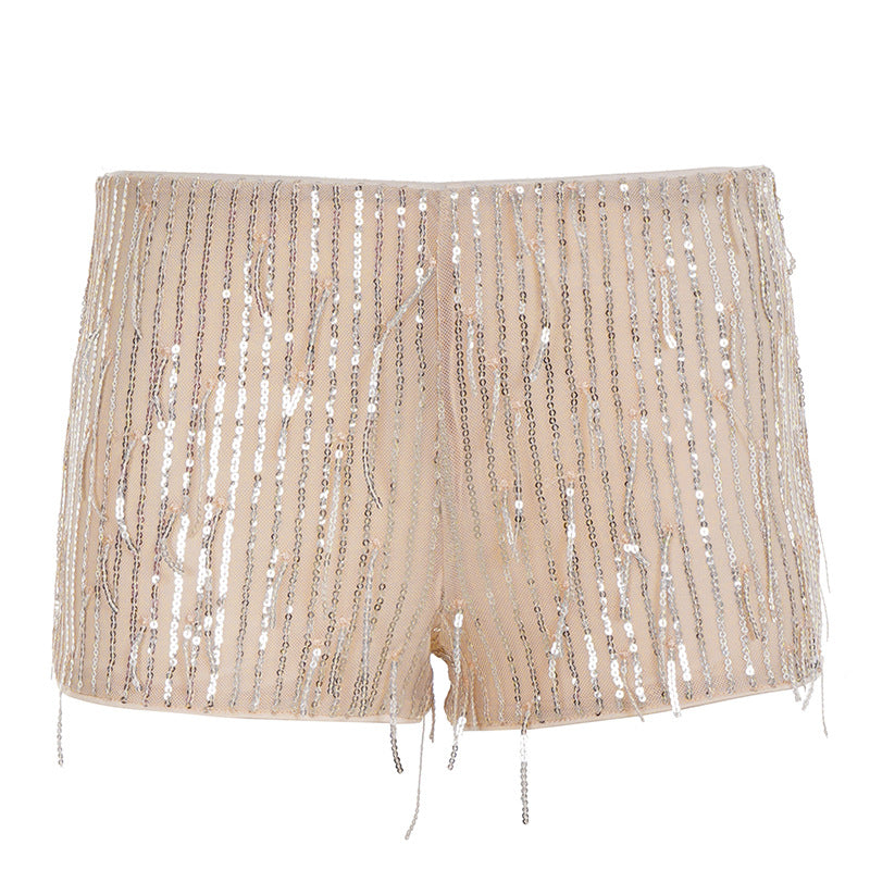 Damen Funktions-Hotpants mit elegantem Strassdesign Drune