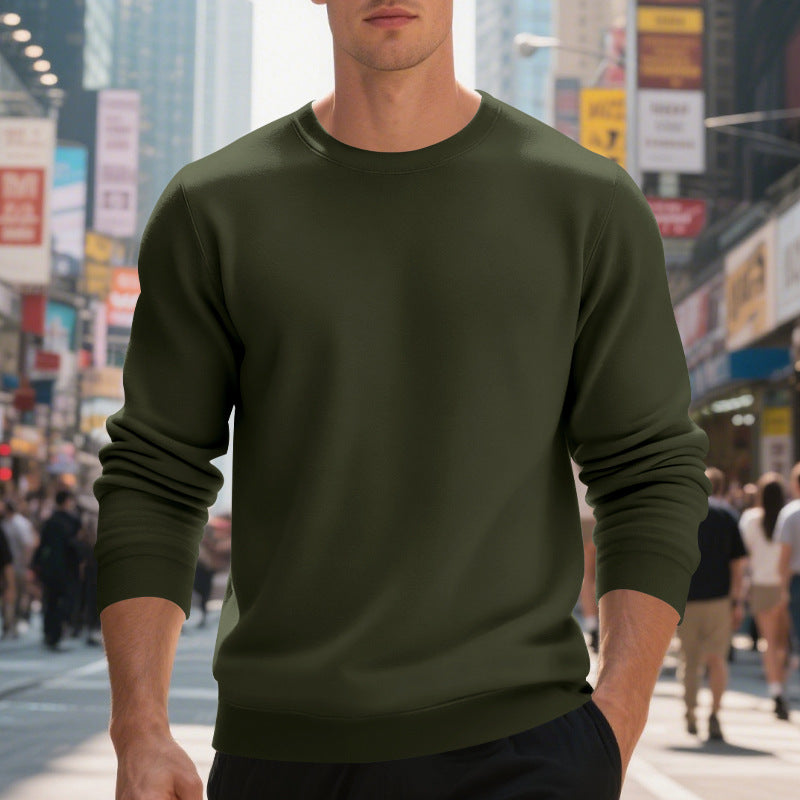 Herren Sweatshirt mit Rundhalsausschnitt Drune