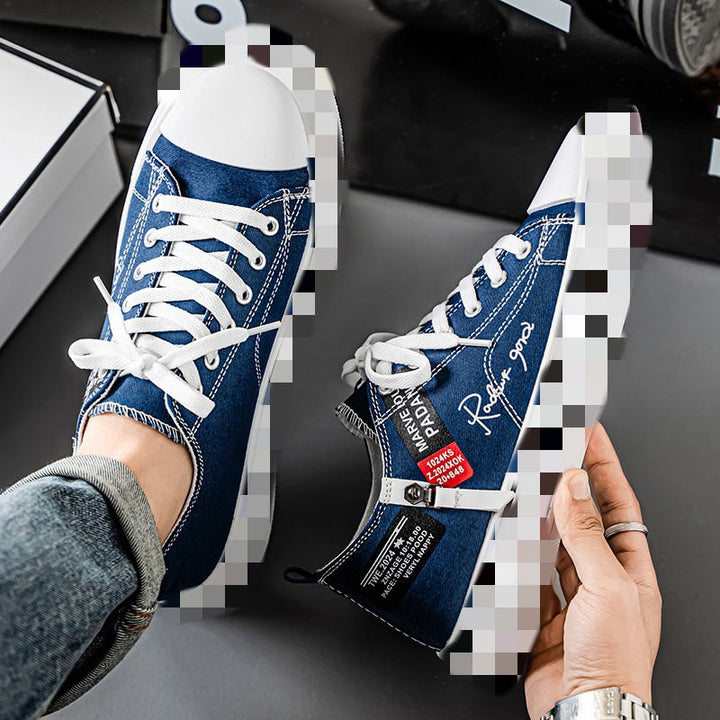Damen Komfortable Denim Sneakers mit Atmungsaktivem Obermaterial Drune