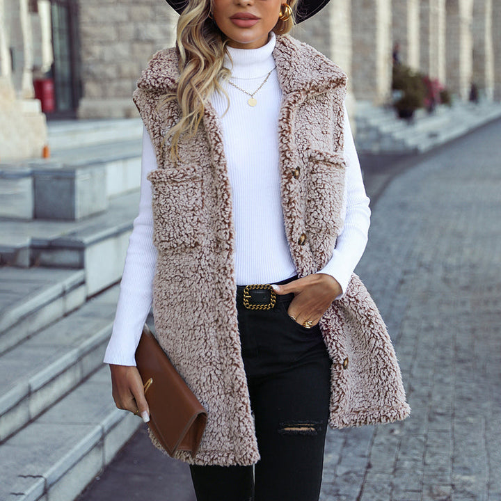 Drune | Gilet Lässiger Fleece