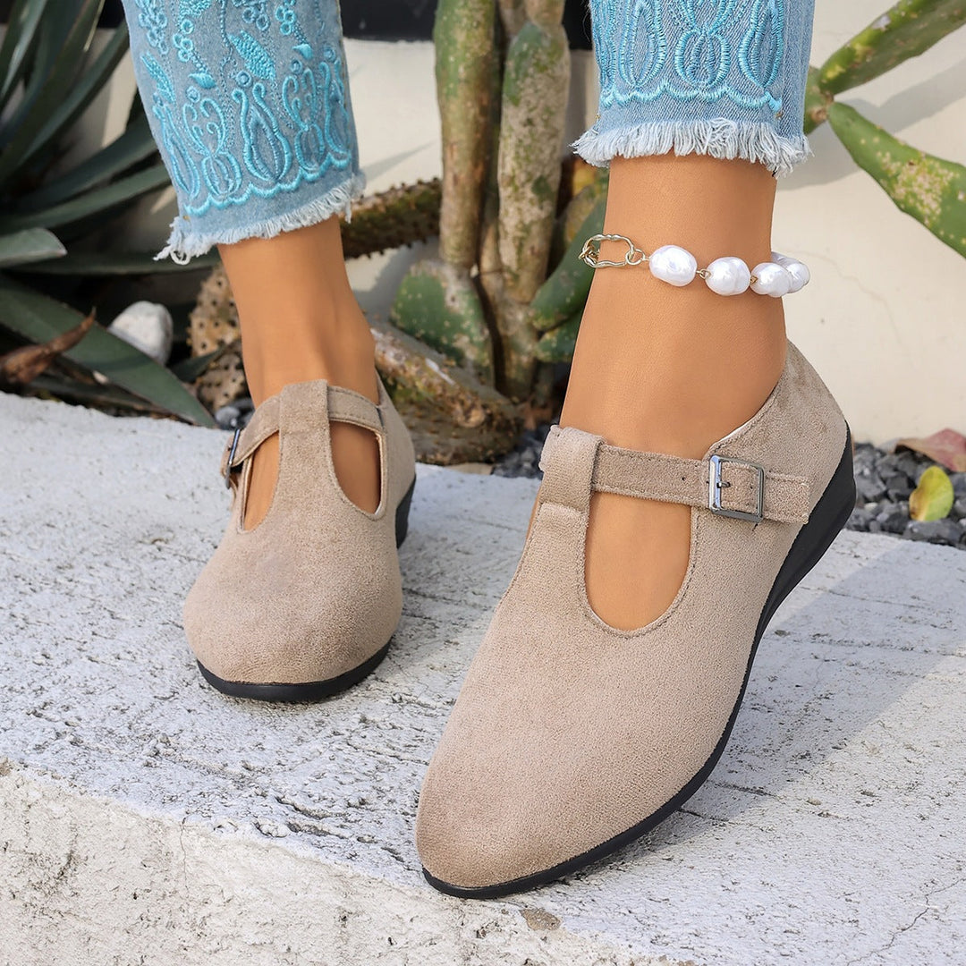 Damen Halbschuhe mit elegantem Riemendesign Drune