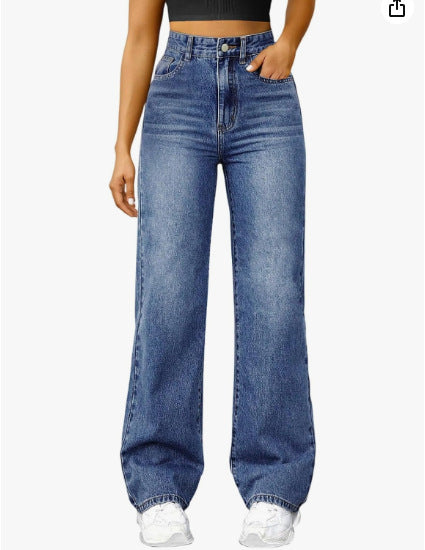 Drune | Loose Fit Jeans Mit Sternen