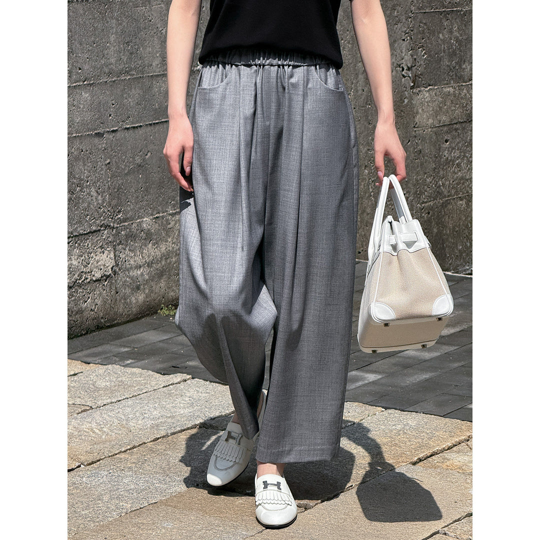 Damen Bequeme und stilvolle Palazzo-Hose Drune