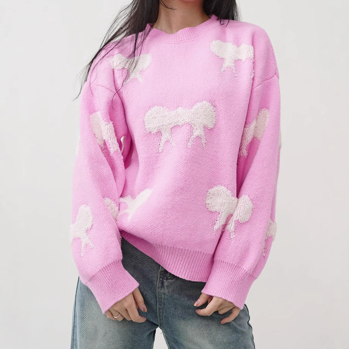 Damen Eleganter und komfortabler Pulli mit einzigartigem Design Drune
